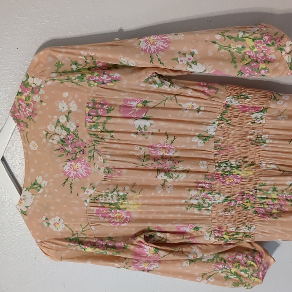 Spell Sundancer Gown Blush S Vintage Peach Maxi Dress - Picture 9 of 16